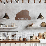 Athens Metal Wall Art