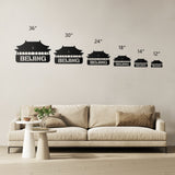 Beijing Metal Wall Art