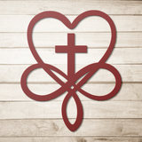 Cross_Love_Infinity_Metal_Wall_Art_Red_Simple_Wood_BKGD_Mockup.png
