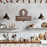 Custom Recording Studio Metal Wall Art