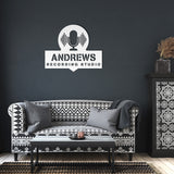 Custom Recording Studio Metal Wall Art