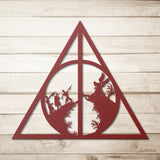 Deathly Hallows Metal Wall Art