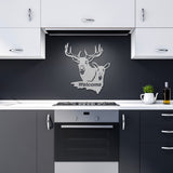Deer Welcome Metal Sign