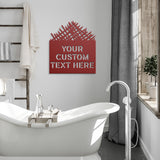 Fortress of Solitude Custom Metal Sign