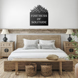 Fortress of Solitude Metal Wall Art