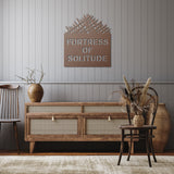 Fortress of Solitude Metal Wall Art