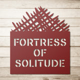 Fortress of Solitude Metal Wall Art