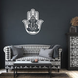 Ganesha Hamsa Metal Wall Art