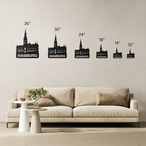 Hamburg Metal Wall Art