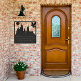 Happiness Dumbledore HP Castle Quote Metal Sign