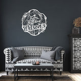 Happy Halloween Last Name Metal Wall Art