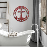 He is not here foe He is Risen Matthew 28:6 Metal Wall Art