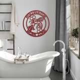 Honey_Bee_Hive_Pollinator_Metal_Sign_Red_Modern_Bathroom_Mockup.png