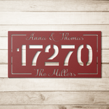 House_Number_Metal_Sign_with_Names_and_L_Red_Simple_Wood_BKGD_Mockup.png