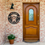 I Love Guns Titties and Beer Metal Wall Art