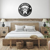 I Love Guns Titties and Beer Metal Wall Art