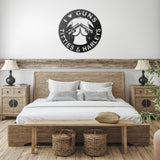 I Love Guns Titties and Harley Metal Wall Art