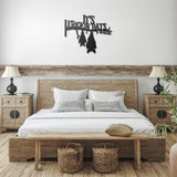 It's frickin bats in here Metal Wall Art