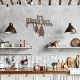 It's frickin bats in here Metal Wall Art