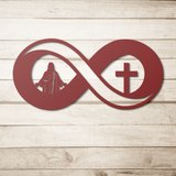 Jesus_Cross_Infinity_Metal_Wall_Art_Red_Simple_Wood_BKGD_Mockup.png