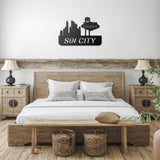 Las Vegas Metal Wall Art