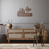 Las Vegas Metal Wall Art