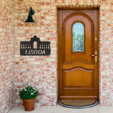 Lisboa Metal Wall Art