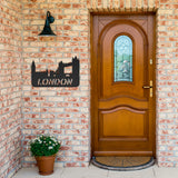 London Metal Wall Art