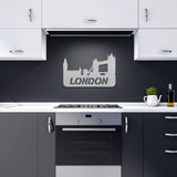 London Metal Wall Art