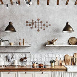 Mid Century Metal Wall Art