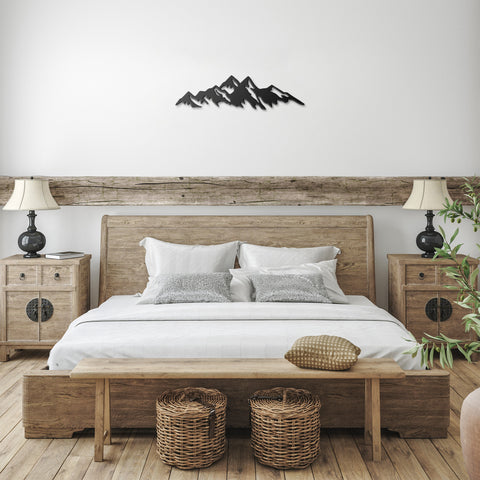 Mountain Ridge Metal Wall Art