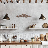 Mountain Ridge Metal Wall Art