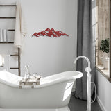 Mountain Ridge Metal Wall Art