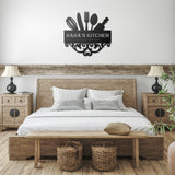 Nana's Kitchen Metal Wall Art