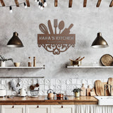 Nana's Kitchen Metal Wall Art