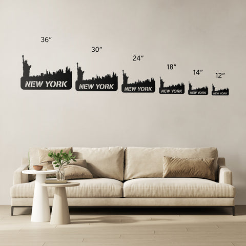 New York Metal Wall Art