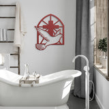 Peace Dove with Cross Metal Wall Art