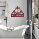 Personalized Armory Metal Sign
