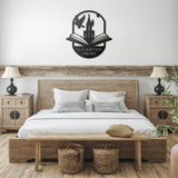 Personalized Dumbledore's Study Metal Wall Art