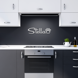 Personalized_Pet_Name_with_Paw_Metal_Sig_Silver_Dark_Kitchen_Mockup.png