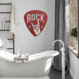 Personalized Pick Guitar Rock Hands Metal Wall Art