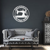 Personalized Quilting Sewing Metal Sign