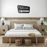 Personalized Welcome to our Adventure National Park Metal Wall Art