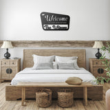 Personalized Welcome to our Adventure National Park Metal Wall Art