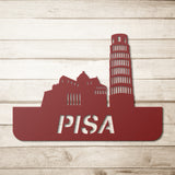 Pisa Metal Wall Art
