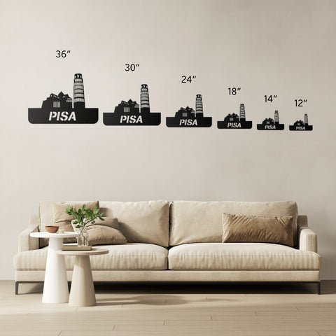 Pisa Metal Wall Art