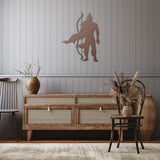 RAM God of Hinduism Metal Wall Art