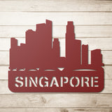 Singapore Metal Wall Art