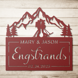 Skiing_Couple_with_Last_Name_Date_and_Na_Red_Simple_Wood_BKGD_Mockup.png