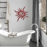 Spiral_Sun_Boho_Metal_Wall_Art_Red_Modern_Bathroom_Mockup.png
